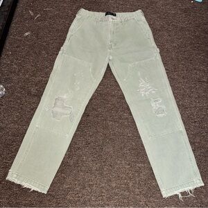 Abercrombie Distressed Loose Jeans